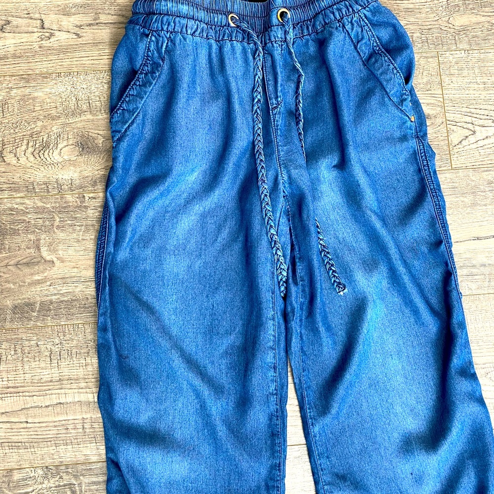 Silky Soft Chambray Harem Style Pants